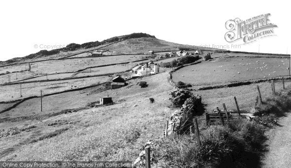 Photo of Llandegwning, View From Rhiw Mountain c.1960