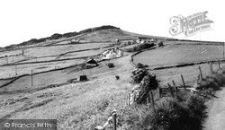 View From Rhiw Mountain c.1960, Llandegwning