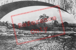 Bridge And River Towy c.1955, Llandeilo