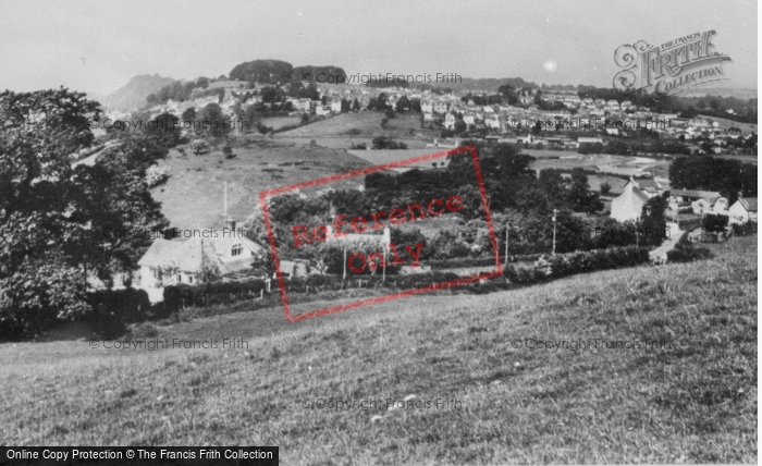 Photo of Llandeilo, From Old Golf Course c.1960