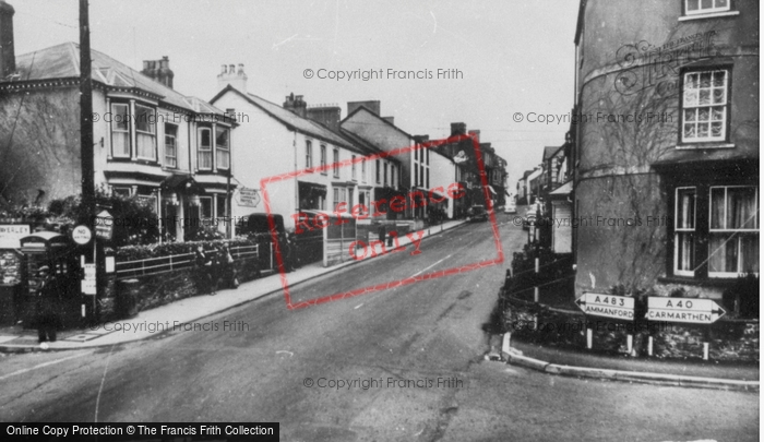 Photo of Llandeilo, Rhosmaen Street c.1960