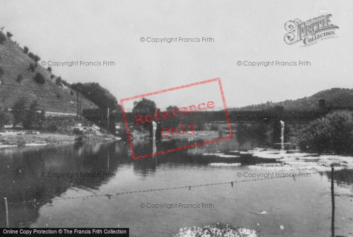 Photo of Llandeilo, River Towy c.1955