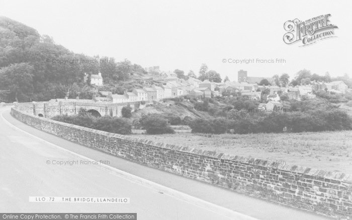Photo of Llandeilo, The Bridge c.1960