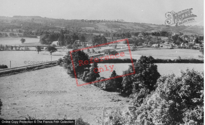 Photo of Llandeilo, View From Crescent c.1960