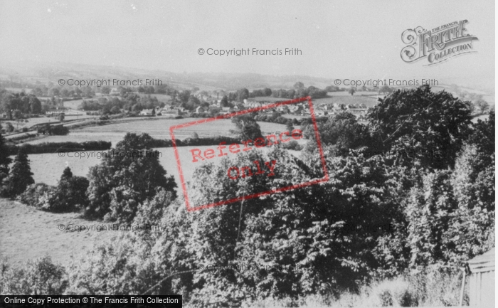 Photo of Llandeilo, View From Crescent c.1960