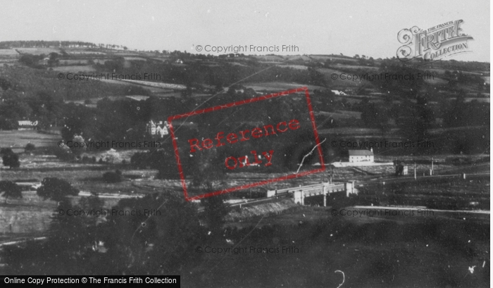 Photo of Llandeilo, View From Crescent Road c.1950
