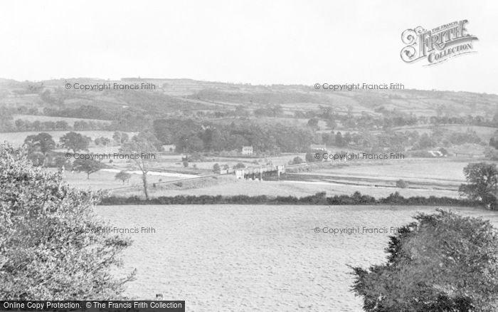 Photo of Llandeilo, View From Crescent Road c.1955
