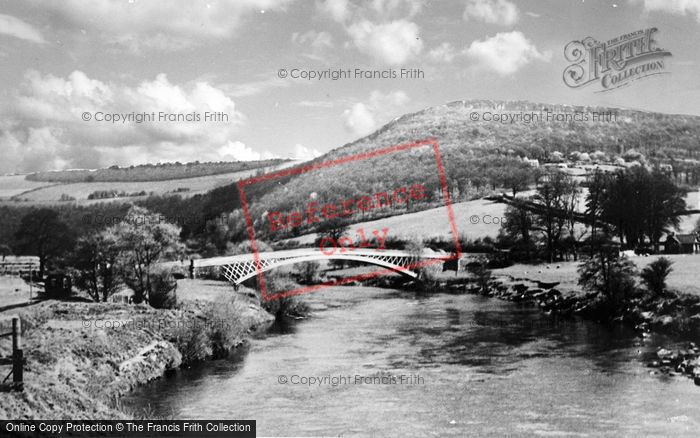 Photo of Llandogo, Bigswear Bridge And The River Wye c.1955