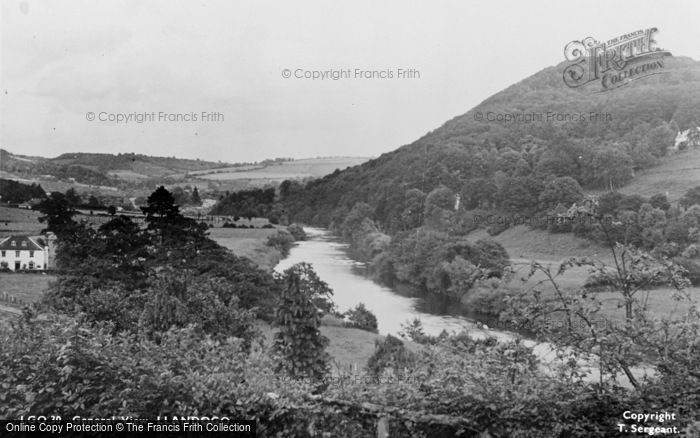 Photo of Llandogo, General View c.1955