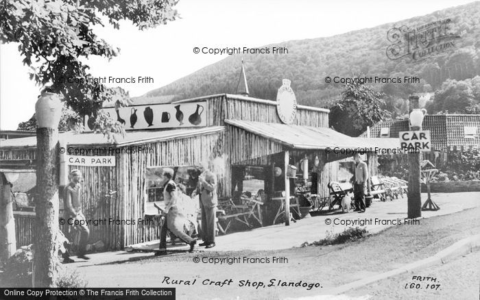 Photo of Llandogo, Rural Craft Shop c.1960