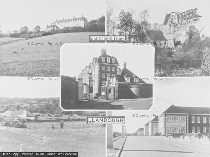 Photo of Llandough, Composite 1950
