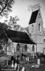 St Dochdwy's Church c.1955, Llandough
