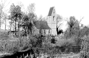 St Dochdwy's Church c.1955, Llandough