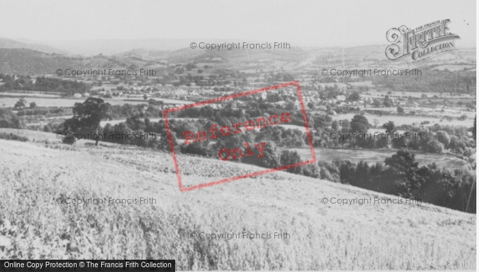 Photo of Llandovery, General View c.1960