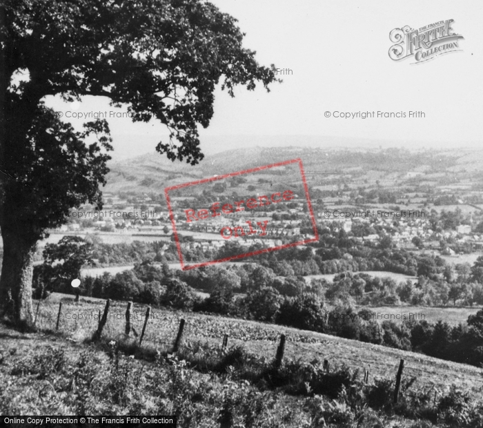 Photo of Llandovery, General View c.1960