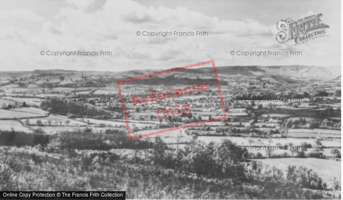 Photo of Llandovery, General View c.1965