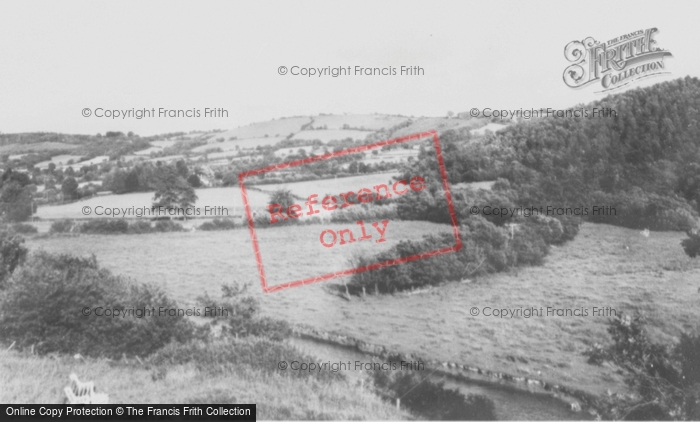 Photo of Llandovery, General View c.1965