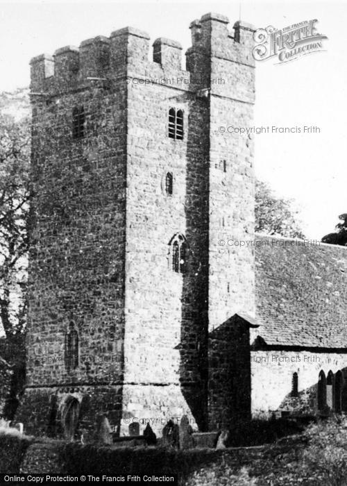 Photo of Llandovery, Llanfair Church c.1960