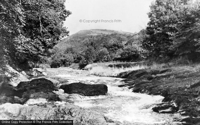 Photo of Llandovery, River Towy c.1960