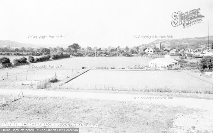 Photo of Llandovery, The Castle Sports Ground c.1960