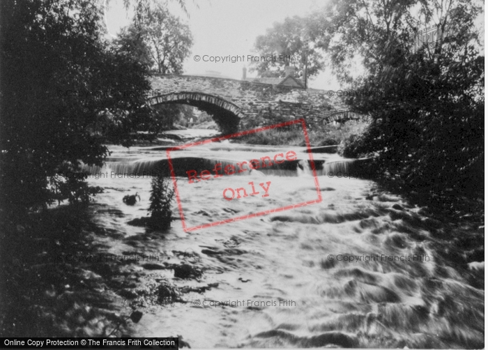 Photo of Llandrillo, Falls And Bridge c.1955