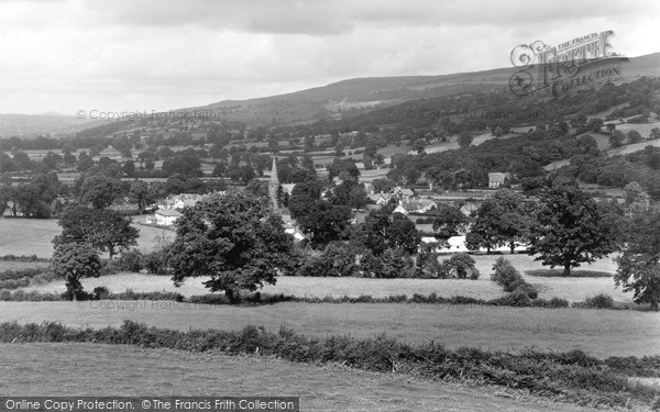 Photo of Llandrillo, General View c.1950