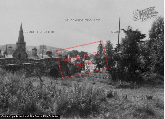 Photo of Llandrillo, St Trillo's Church And Bridge c.1950