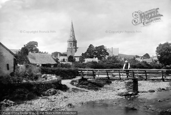 Photo of Llandrillo, St Trillo's Church And River 1888