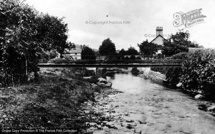 Photo of Llandrillo, The River c.1950