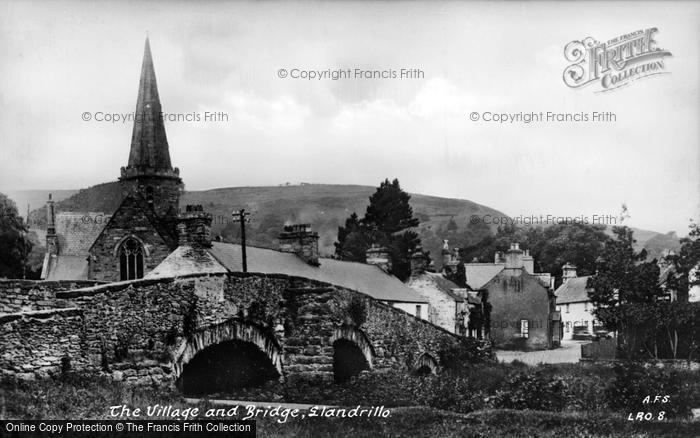 Photo of Llandrillo, The Village And Bridge c.1950