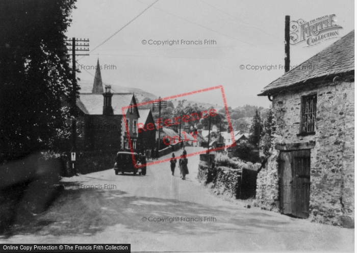 Photo of Llandrillo, The Village c.1950