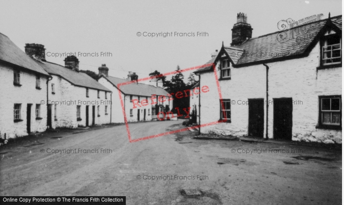 Photo of Llandrillo, The Village c.1955