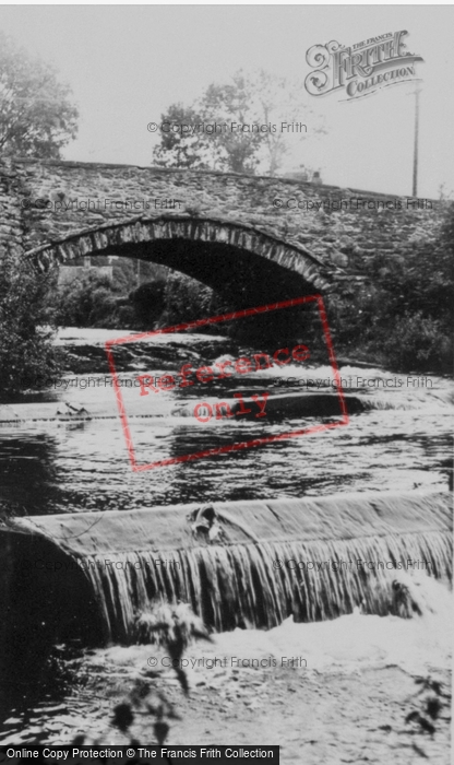 Photo of Llandrillo, The Waterfall c.1955