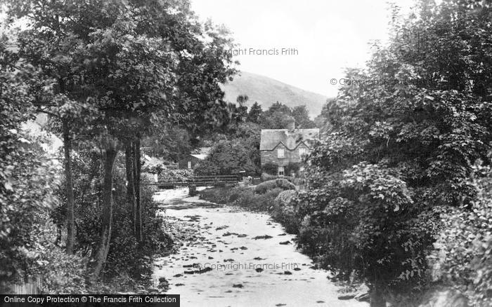 Photo of Llandrillo, View From The Bridge c.1950