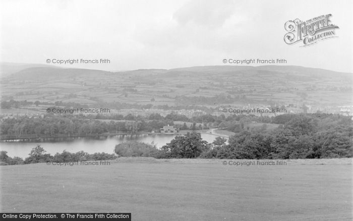 Photo of Llandrindod Wells, General View From Golf Links 1949