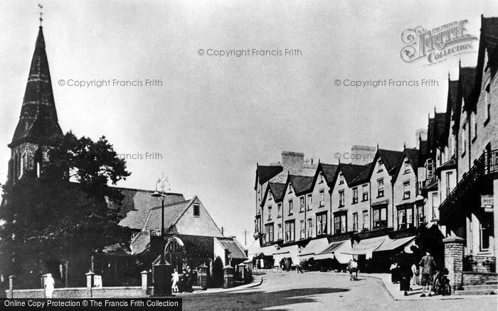 Photo of Llandrindod Wells, Park Crescent c.1900
