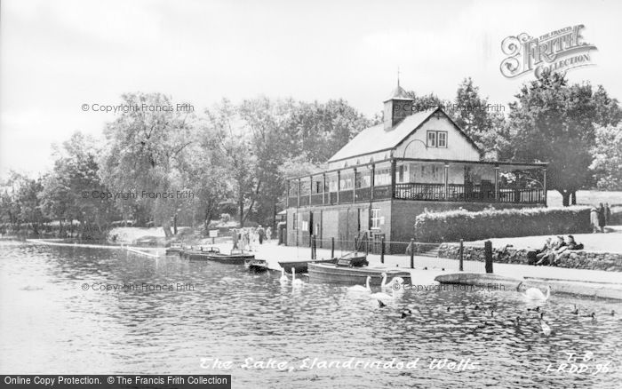 Photo of Llandrindod Wells, The Lake c.1950