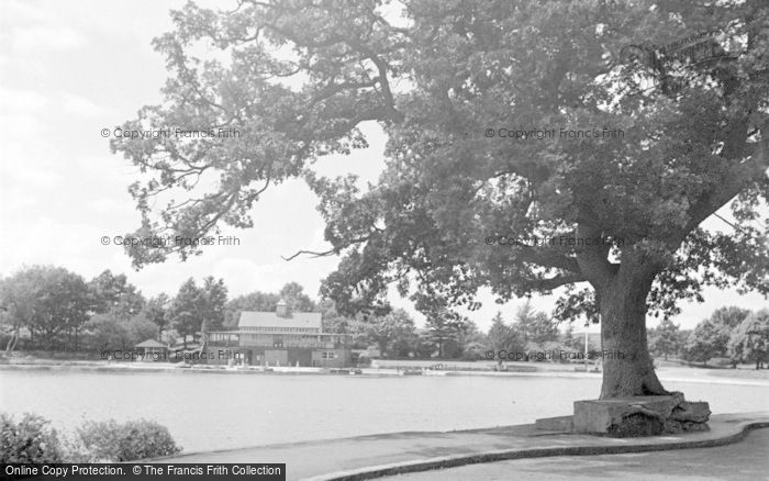 Photo of Llandrindod Wells, The Lake c.1950