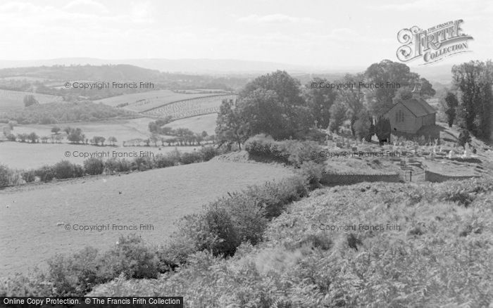 Photo of Llandrindod Wells, View From The Golf Links 1958