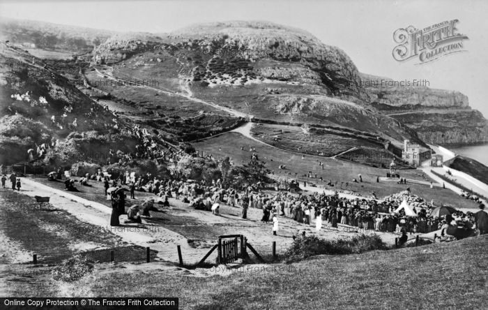 Photo of Llandudno, A Show At Happy Valley 1891