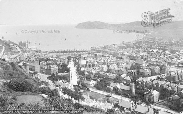 Photo of Llandudno, Bay c.1900