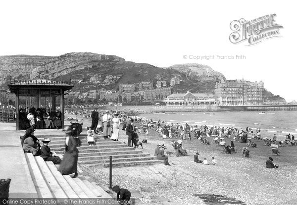Photo of Llandudno, Beach 1913