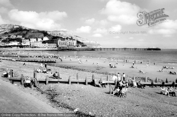 Photo of Llandudno, Beach And Pier c.1960