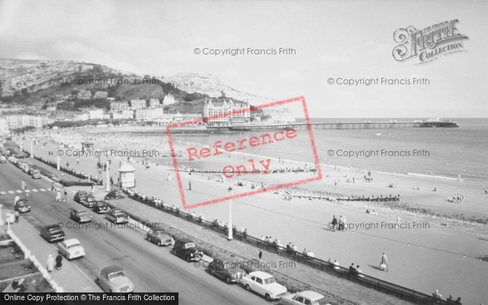 Photo of Llandudno, Beach And Promenade c.1960