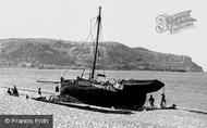 Boat And Children On Beach 1890, Llandudno