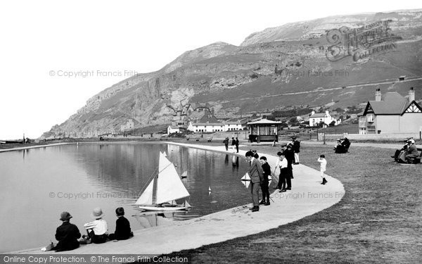 Photo of Llandudno, Boating Pool 1913