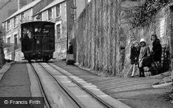Children By The Tram Track c.1935, Llandudno