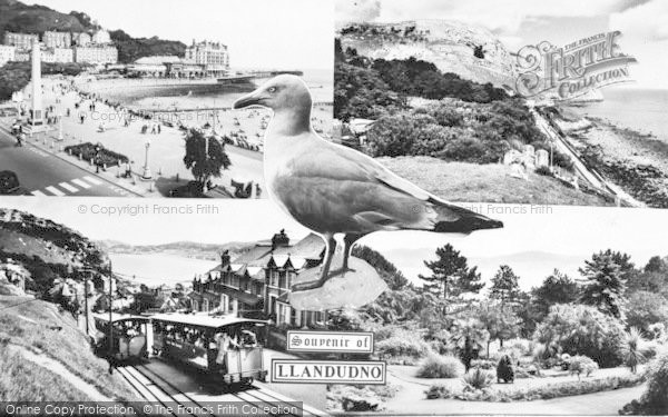 Photo of Llandudno, Composite c.1955