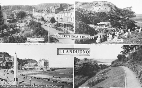 Photo of Llandudno, Composite c.1960