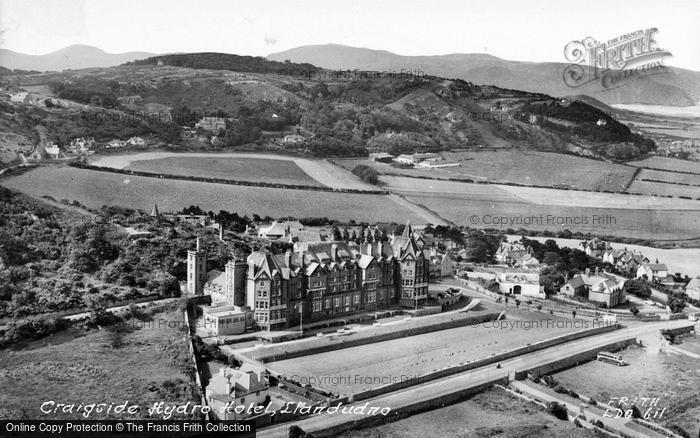 Photo of Llandudno, Cragside Hydro Hotel c.1955